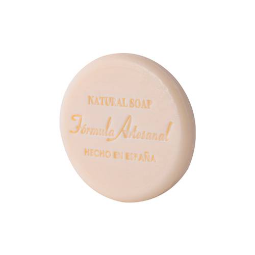 Jabón natural en bolsa de tela kraft