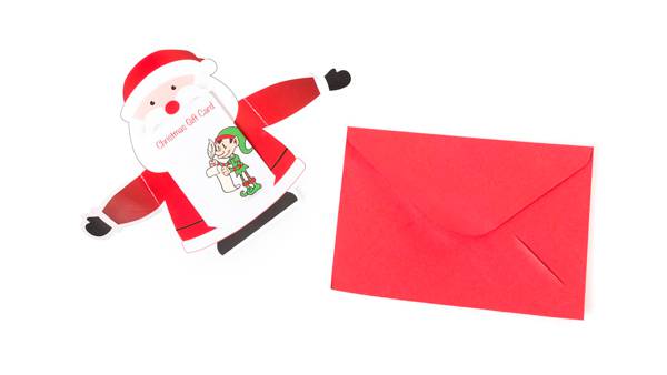 Lote 10 cartas postal navidad