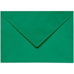 Sobres forrados color verde hierba
