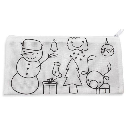 Estuche non woven colorear navidad - Imagen 4