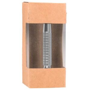 Cuchilla afeitar en caja kraft con ventana