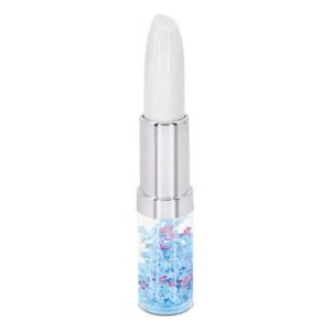 Bolígrafo pintalabios estrellas blanco