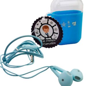 Cascos en estuche mi primera comunión