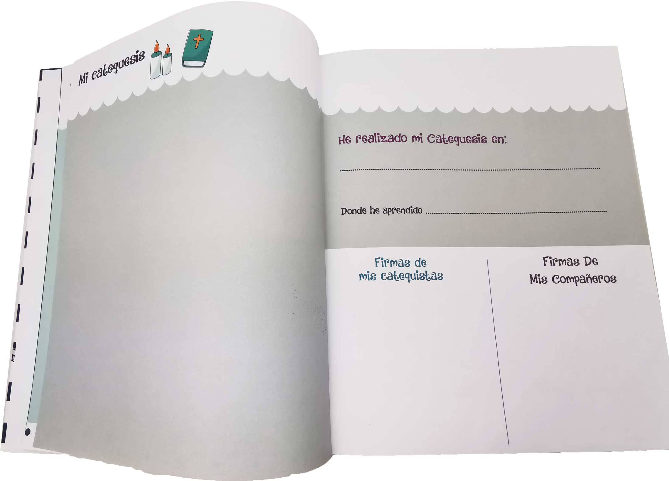 Maletín más libro firmas mi primera comunión niño - Imagen 3