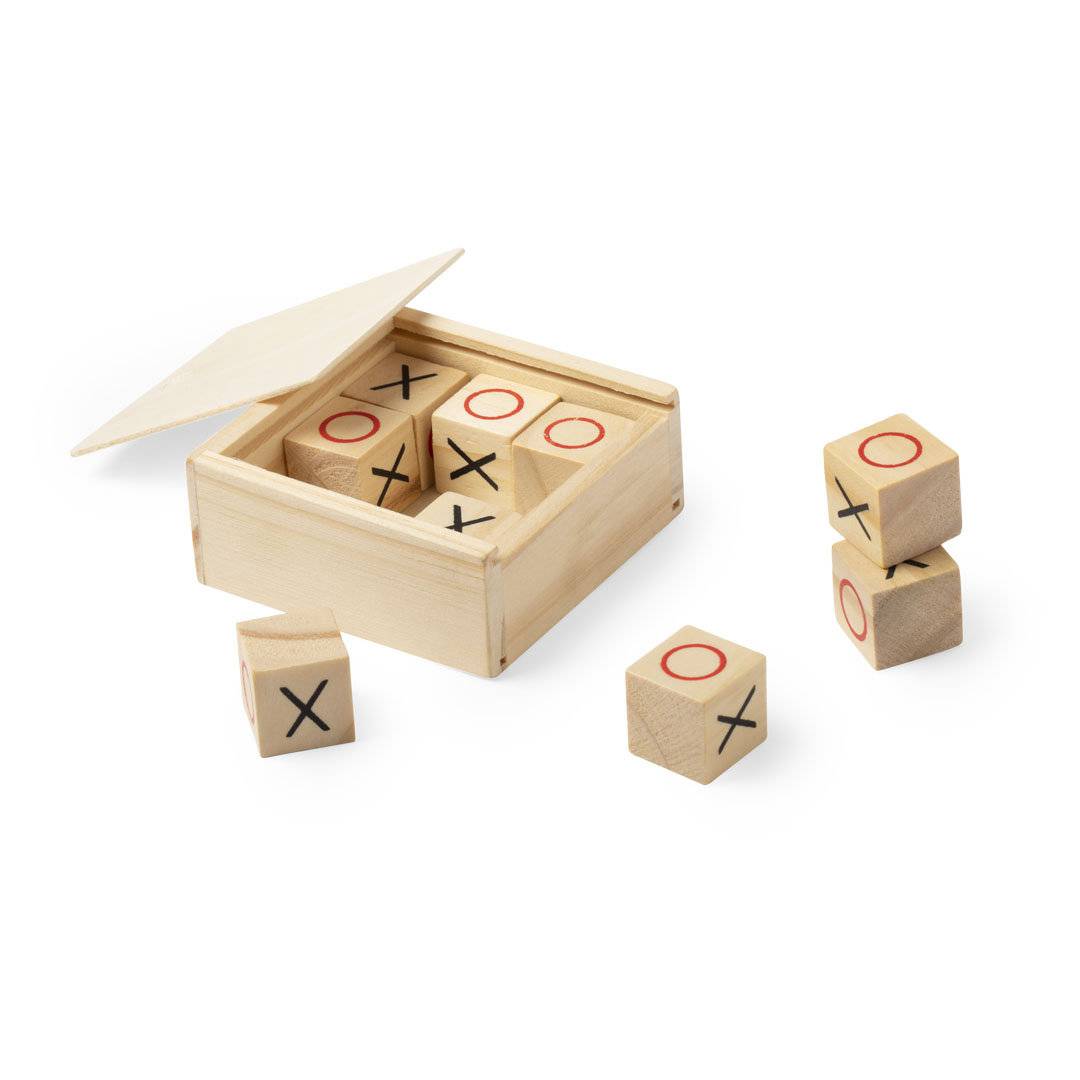 Juego de madera tres en raya