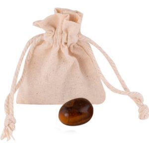 Piedra natural presentada en bolsita de algodón