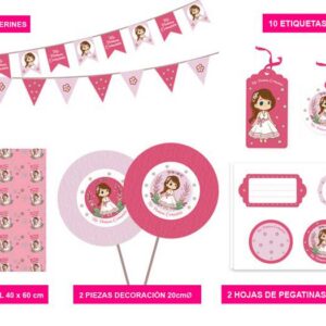 Set candy-bar primera comunión niña