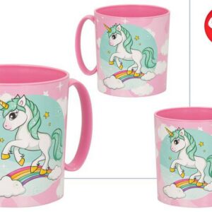 Taza unicornio apta microondas 350ml