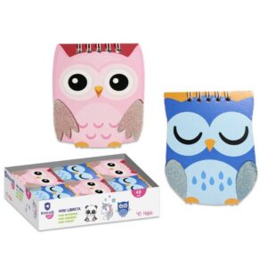 Mini libretas buhos