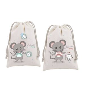 Pack de 12 bolsitas guardadientes ratoncito perez