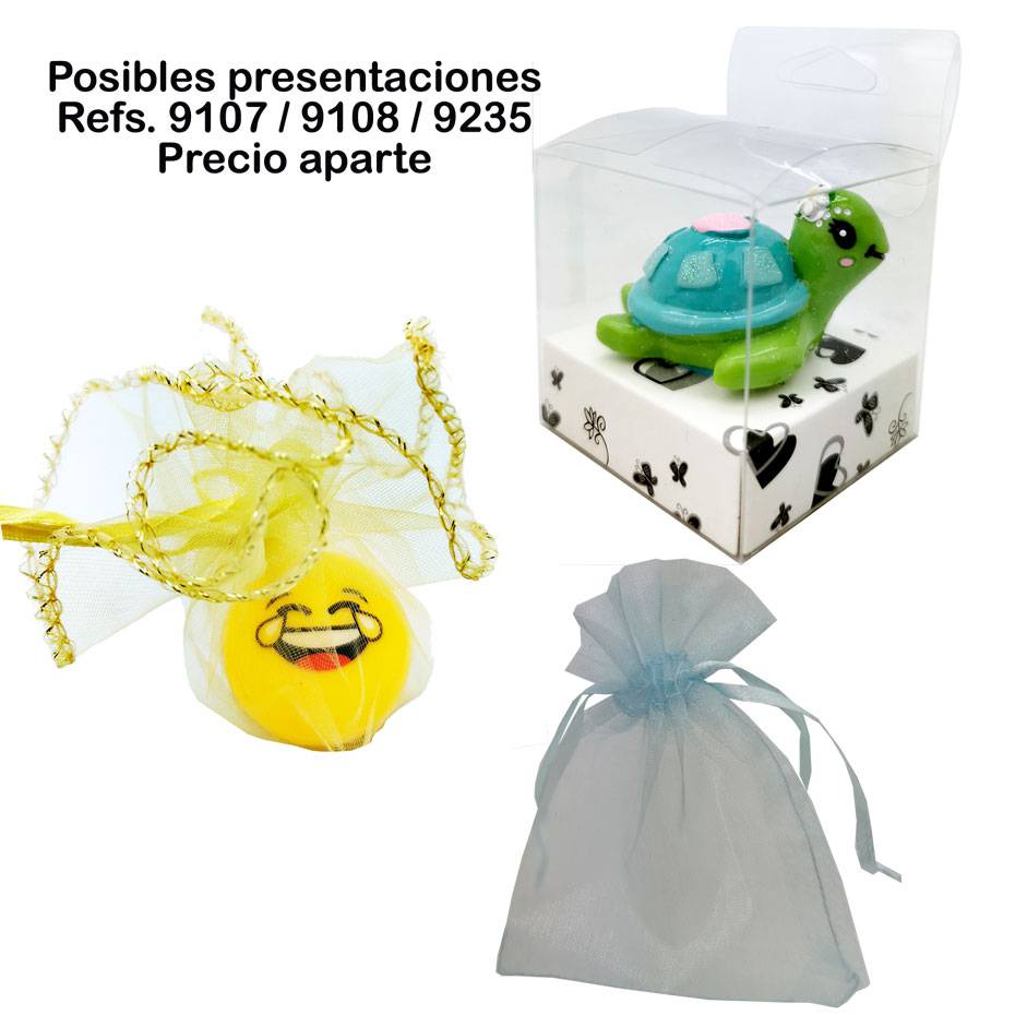 Lote de 100 bálsamo labial tortuga purpurina - Imagen 4