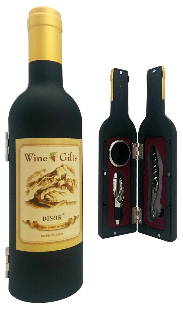 Caja 192 set botellas vino 3 piezas
