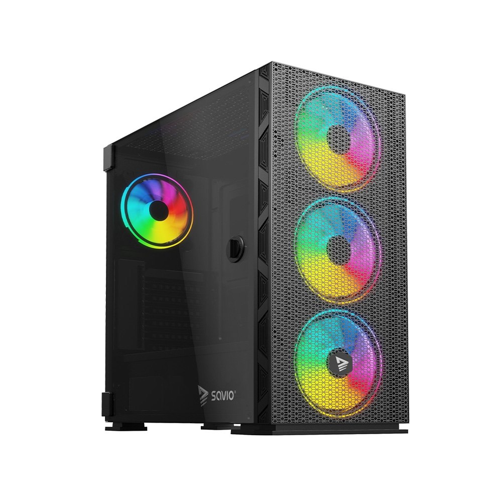 TORRE ARGB ATX SAVIO RAPTOR X1 USB 3.0