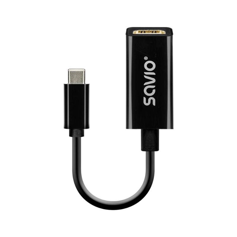 ADAPTADOR SAVIO AK-79 USB-C HDMI (H) 30HZ BLACK
