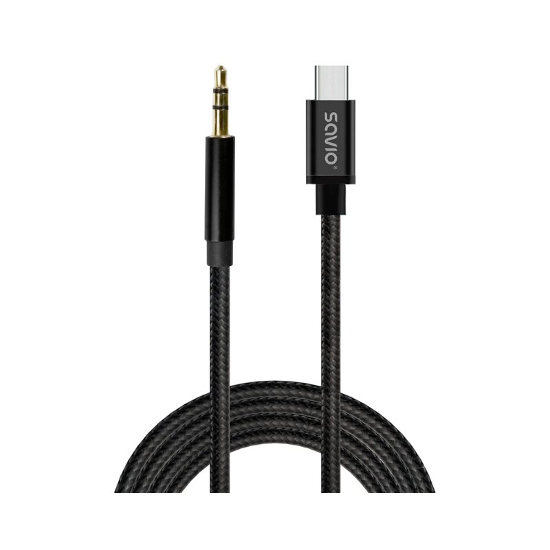 CABLE USB-C A MINI-JACK SAVIO CL-188 2M