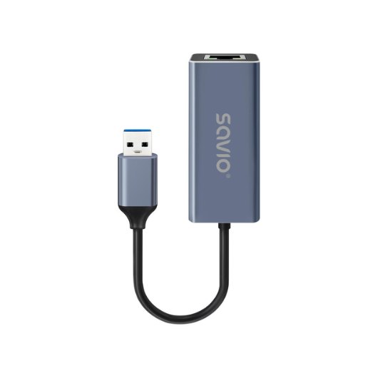 ADAPTADOR SAVIO USB-A A RJ-45  AK-83