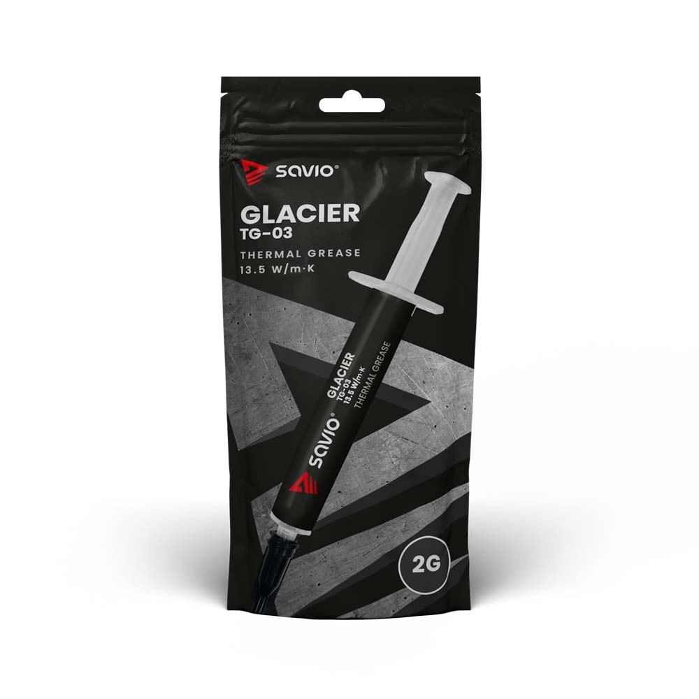 PASTA TERMICA 13.5W/M-K 2G SAVIO GLACIER TG-03