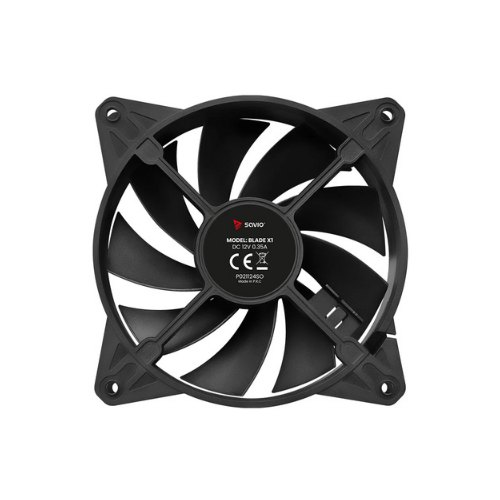 VENTILADOR 120X120 SAVIO  BLADE X1 PACK 3