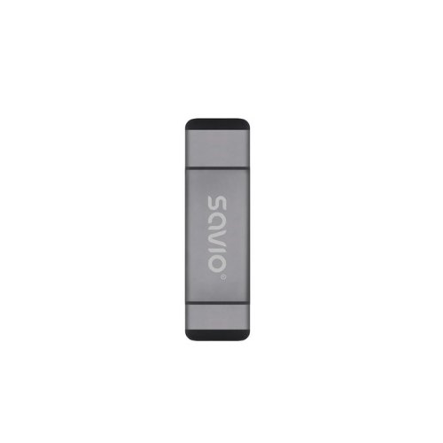 LECTOR TARJETAS  SD USB 3 en 1 SAVIO AK-72