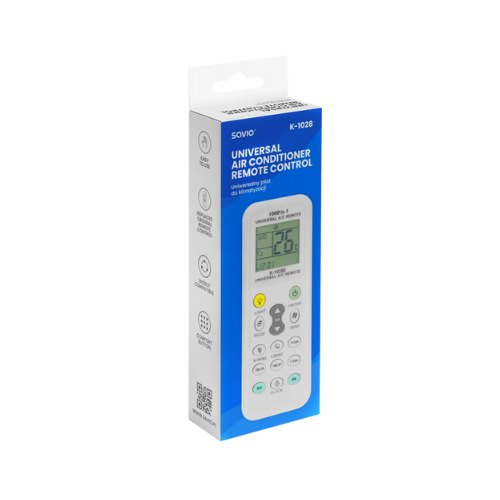 MANDO UNIVERSAL AIRE ACONDICIONADOR SAVIO K-1028