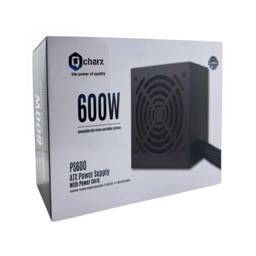 FUENTE ATX 600W QCHARX