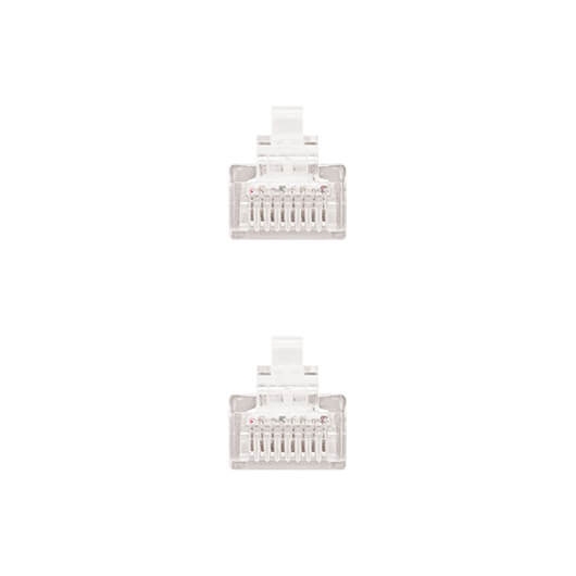 CABLE RED UTP CAT6 RJ45 NANOCABLE 30CM GRIS