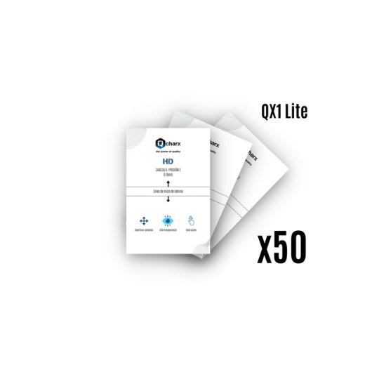 LAMINA HIDROGEL HD QCHARX PROTECTORA QX1 LITE