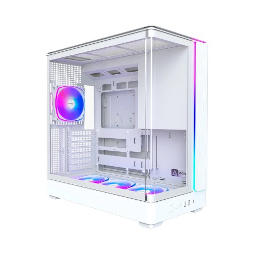 TORRE ATX MONTECH KING 45 PRO ARGB WHITE