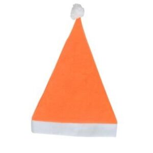 Gorro papa noel naranja