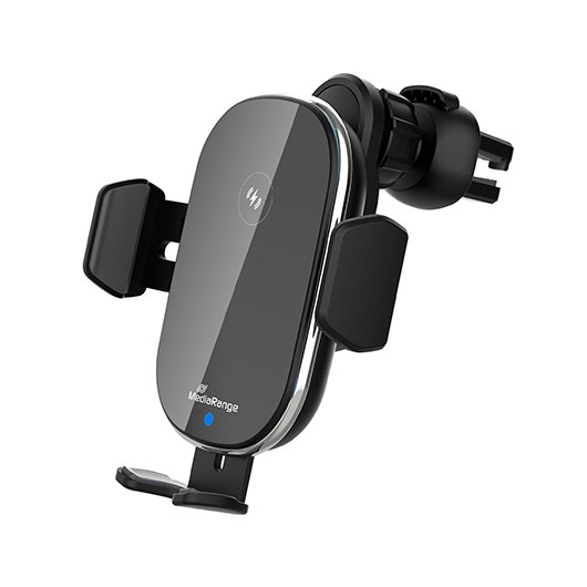 CARGADOR SOPORTE INALAMBRICO COCHE MEDIARANGE 15W