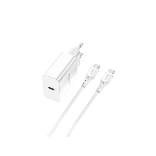 CARGADOR CABLE QCHARX CHRONOS 20W TIPO C