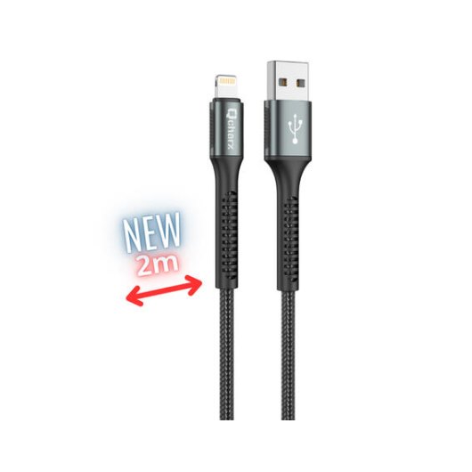 CABLE QCHARX PRAGUE LIGHTNING 2M