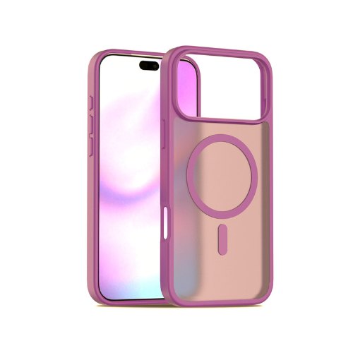 FUNDA QCHARX MATE PREMIUM IPHONE 17 MORADO