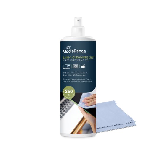 SPRAY LIMPIADOR PANTALLA MEDIARANGE 250ML