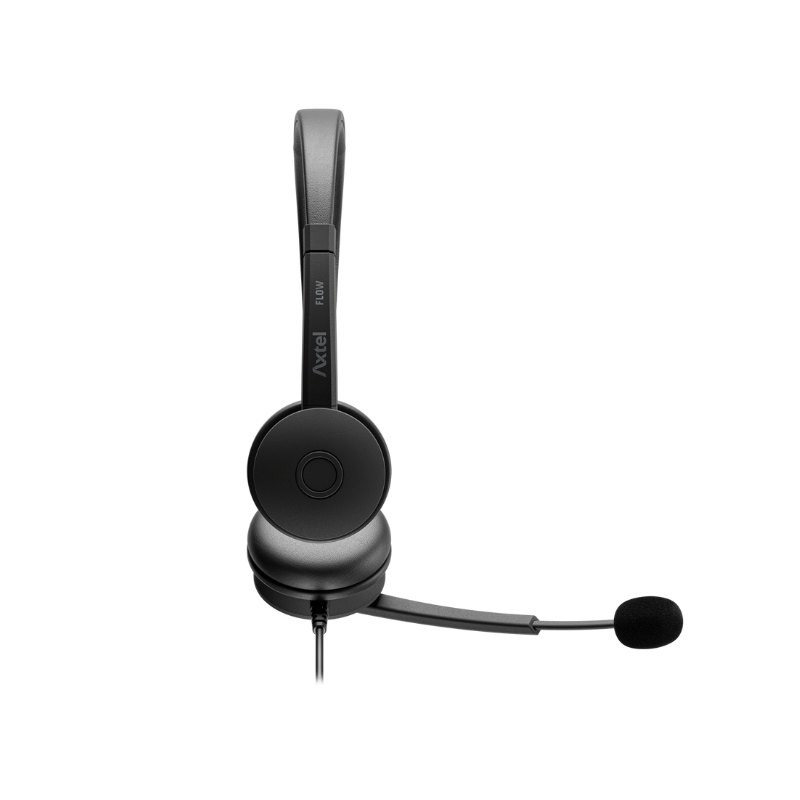 AURICULARES AXTEL FLOW STEREO USB-C + USB-A