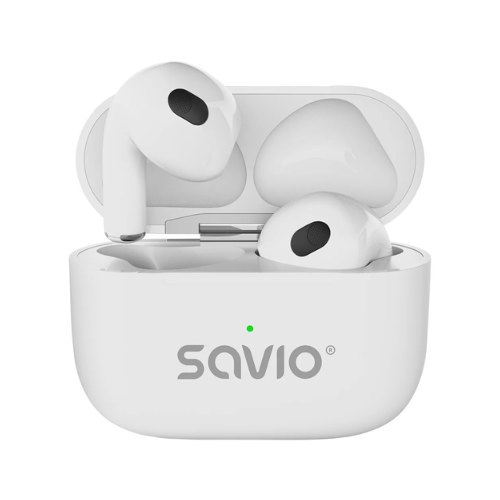 AURICULARES INALAMBRICOS SAVIO TWS-01 PRO WHITE