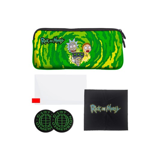 PACK STARTER FUNDA SWITCH 2 RICK AND MORTY