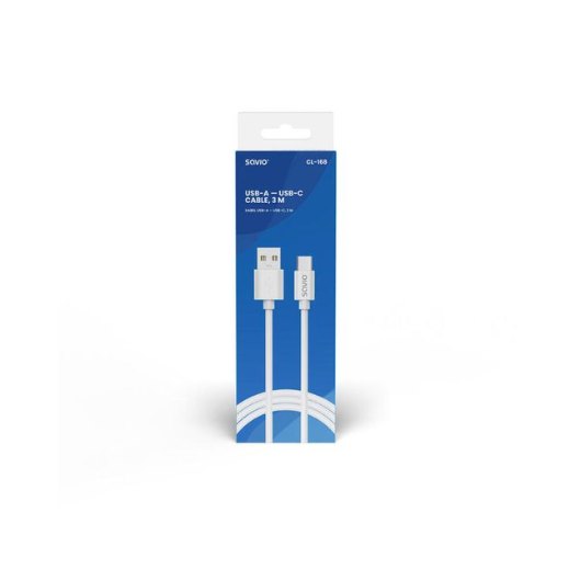 CABLE USB-A A USB-C SAVIO CL-168
