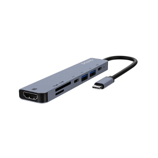 HUB SAVIO 7EN1 USB-C  AK-82
