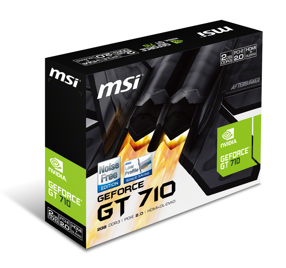 TARJETA GRÁFICA MSI GT 710 2GB GDDR3 LP - Imagen 6