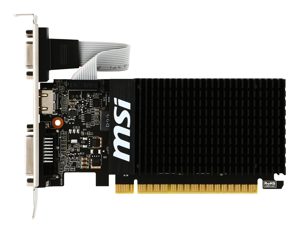 TARJETA GRÁFICA MSI GT 710 2GB GDDR3 LP
