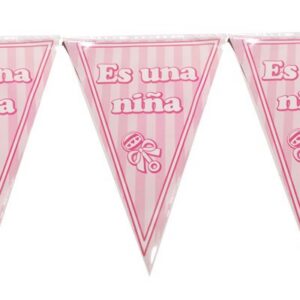 Guirnalda pvc "es una niña"