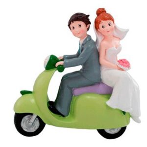Figura pastel moto