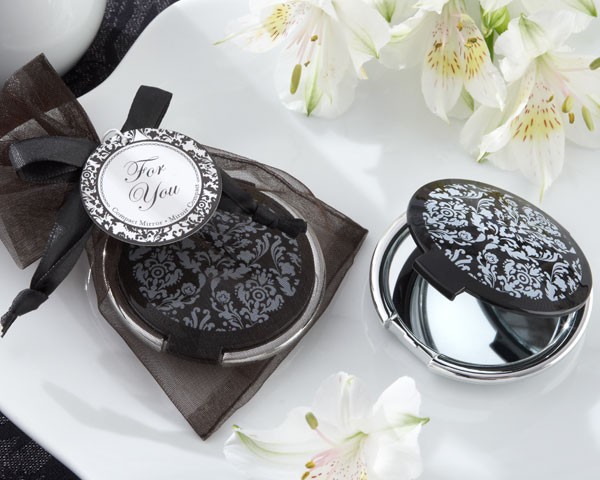 Espejo black "glam"