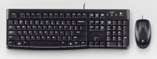 TECLADO+RATÓN LOGITECH MK120 NEGRO