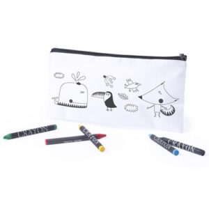 Estuche "zoo" para colorear