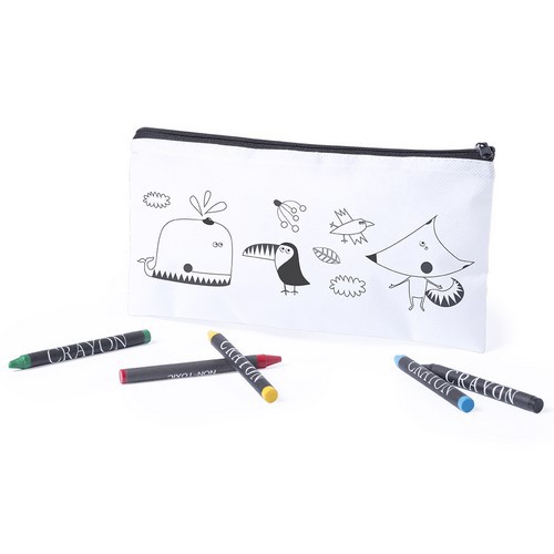 Estuche "zoo" para colorear