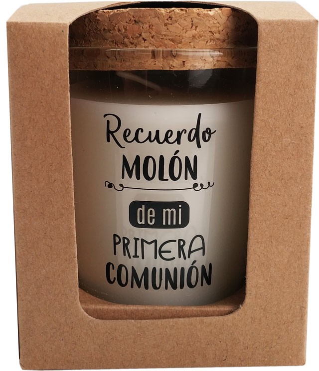 Vela «recuerdo molón»