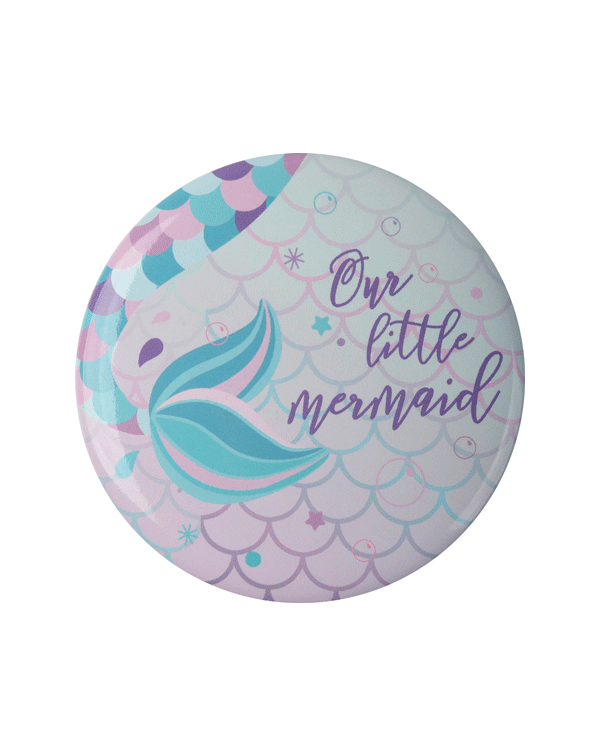Espejo chapa sirenita mermaid