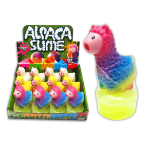 Slime llama traga y escupe